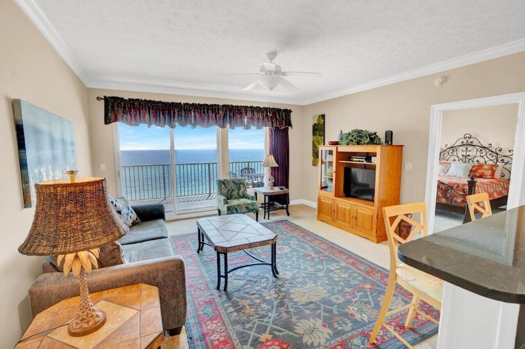 Treasure Island 707 - Gulf Front, Sunset Views, Heated Resort Pool & Hot Tub! Panama City Beach Extérieur photo